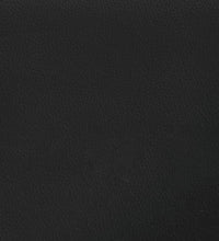 Bettgestell mit Kopfteil Schwarz 80x200 cm Kunstleder