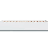 Bettgestell mit LED Weiß 75x190 cm Holzwerkstoff