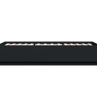 Bettgestell Schwarz 100x200 cm Holzwerkstoff