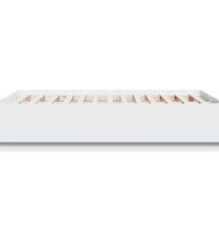 Bettgestell Weiß 120x190 cm Holzwerkstoff