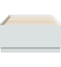 Bettgestell Weiß 90x190 cm Holzwerkstoff