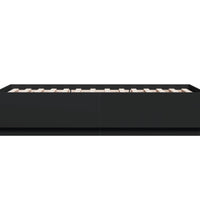 Bettgestell Schwarz 75x190 cm Holzwerkstoff