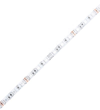 Bettgestell mit LED Weiß 160x200 cm