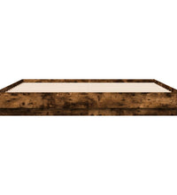 Bettgestell Räuchereiche 180x200 cm Holzwerkstoff