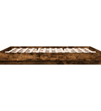 Bettgestell Räuchereiche 180x200 cm Holzwerkstoff