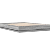 Bettgestell Grau Sonoma 160x200 cm Holzwerkstoff