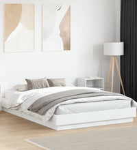 Bettgestell Weiß 120x200 cm Holzwerkstoff