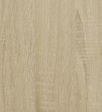 Bettgestell Sonoma-Eiche 135x190 cm Holzwerkstoff