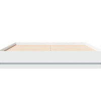 Bettgestell Weiß 120x190 cm Holzwerkstoff