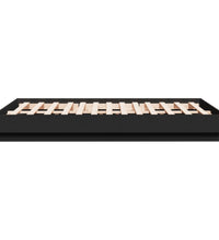 Bettgestell Schwarz 120x190 cm Holzwerkstoff