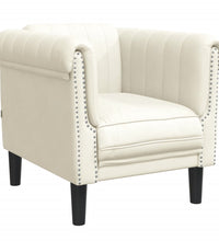 3-tlg. Sofagarnitur Creme Samt