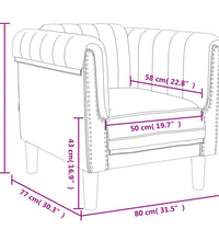 3-tlg. Sofagarnitur Creme Samt