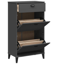 Schuhschrank VIKEN Anthrazit Holzwerkstoff