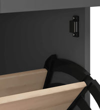 Schuhschrank VIKEN Anthrazit Holzwerkstoff