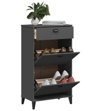 Schuhschrank VIKEN Anthrazit Holzwerkstoff