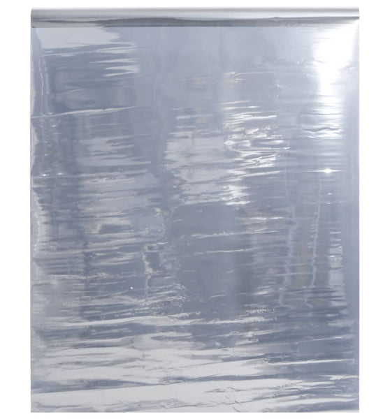 Sonnenschutzfolie Statisch Reflektierend Silbern 90x500 cm PVC