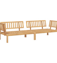 Garten-Ecksofas aus Paletten 2 Stk. Massivholz Akazie