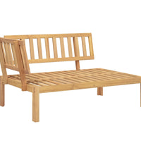 Garten-Ecksofas aus Paletten 2 Stk mit Kissen Massivholz Akazie