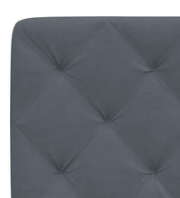 Bettgestell ohne Matratze Dunkelgrau 120x200 cm Samt