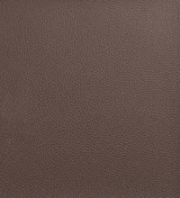 Bettgestell mit Kopfteil Braun 100x200 cm Kunstleder