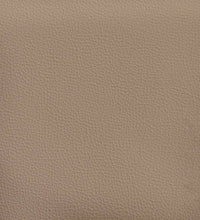 Bettgestell mit Kopfteil Cappuccino-Braun 90x200 cm Kunstleder