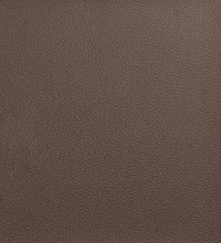 Bettgestell mit Kopfteil Braun 140x200 cm Kunstleder