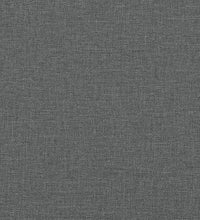 Bett mit Matratze Dunkelgrau 90x190 cm Stoff