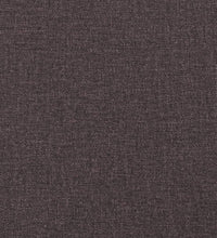 Bett mit Matratze Dunkelbraun 90x200 cm Stoff