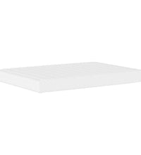 Bett mit Matratze Hellgrau 120x200 cm Stoff