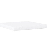 Bett mit Matratze Dunkelgrau 200x200 cm Stoff