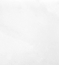 Bett mit Matratze Schwarz und Weiß 180x200 cm Kunstleder