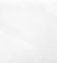 Bett mit Matratze Weiß und Schwarz 90x200 cm Kunstleder