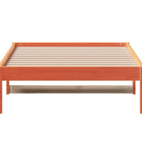 Tagesbett ohne Matratze Wachsbraun 90x190 cm Massivholz Kiefer