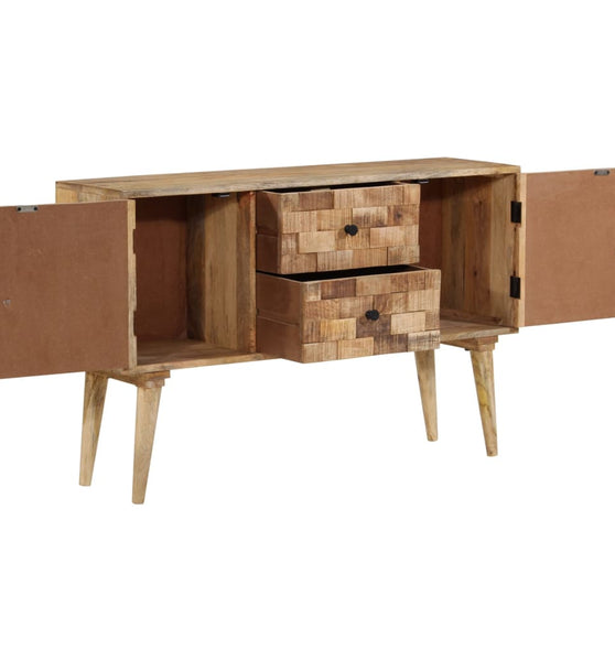 Sideboard 110x30x70 cm Massivholz Mango