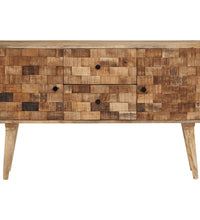 Sideboard 110x30x70 cm Massivholz Mango