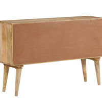 Sideboard 110x30x70 cm Massivholz Mango