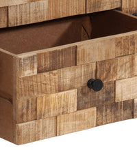 Sideboard 110x30x70 cm Massivholz Mango