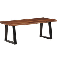 Couchtisch Honigbraun 110x55x40 cm Massivholz Akazie