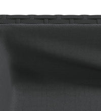 Hochbeete mit Ablage 2 Stk. Schwarz 90x40x75 cm Poly Rattan