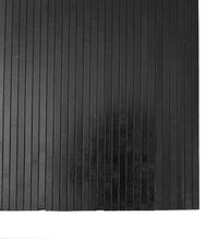 Teppich Rechteckig Grau 80x100 cm Bambus