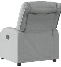 Relaxsessel Hellgrau Stoff