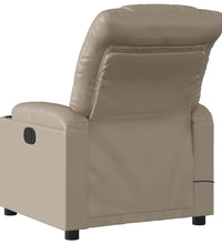 Massagesessel Cappuccino-Braun Kunstleder