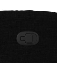Relaxsessel Schwarz Stoff