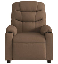 Relaxsessel Braun Stoff