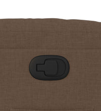 Relaxsessel Braun Stoff
