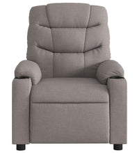 Relaxsessel Taupe Stoff