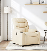 Relaxsessel Creme Stoff