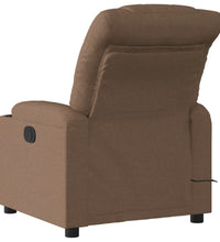 Massagesessel Braun Stoff