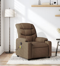 Massagesessel Braun Stoff