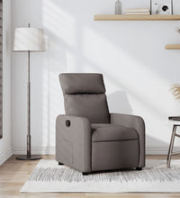 Relaxsessel Taupe Stoff